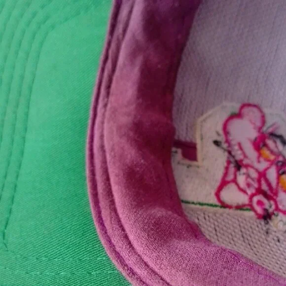 Vintage 1993 Pink Panther Embroidered Snap Back Hat - Picture 9 of 11